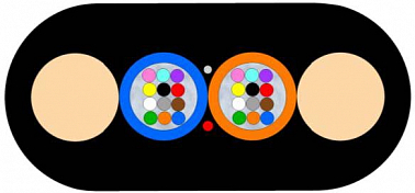 Flat Aerial Cable 24F (NC)